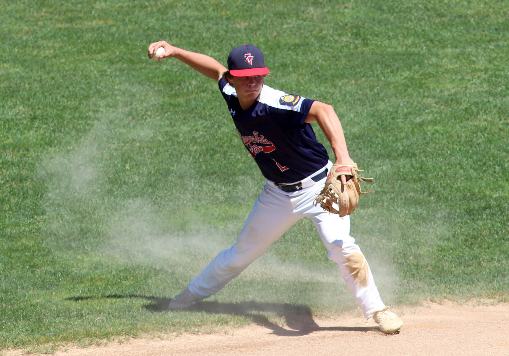 Chippewa Falls Post 77 senior legion baseball vs Superior Post 435 7-21-22